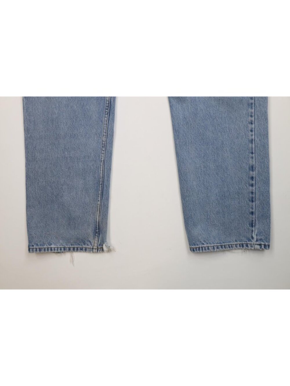 Vintage 90s Levis 505 Mens 38x30 Distressed Regular Fit Straight Leg Denim Jeans - Picture 4 of 16